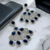 Royal Blue Stud Earrings