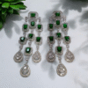 Green Emerald Crystal Drops