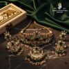 Royal Green Bridal Necklace Set