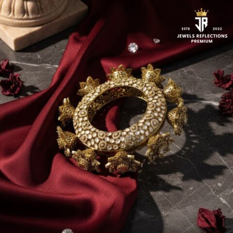 Antique Temple Choker & Kada Set